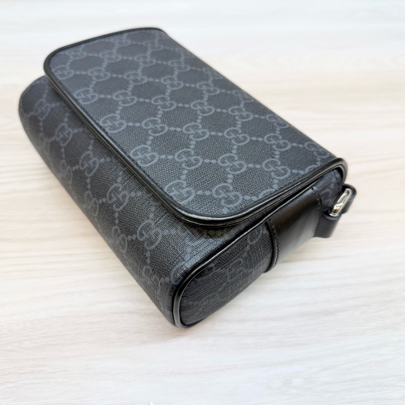 GUCCI黑super mini斜背包791741-7