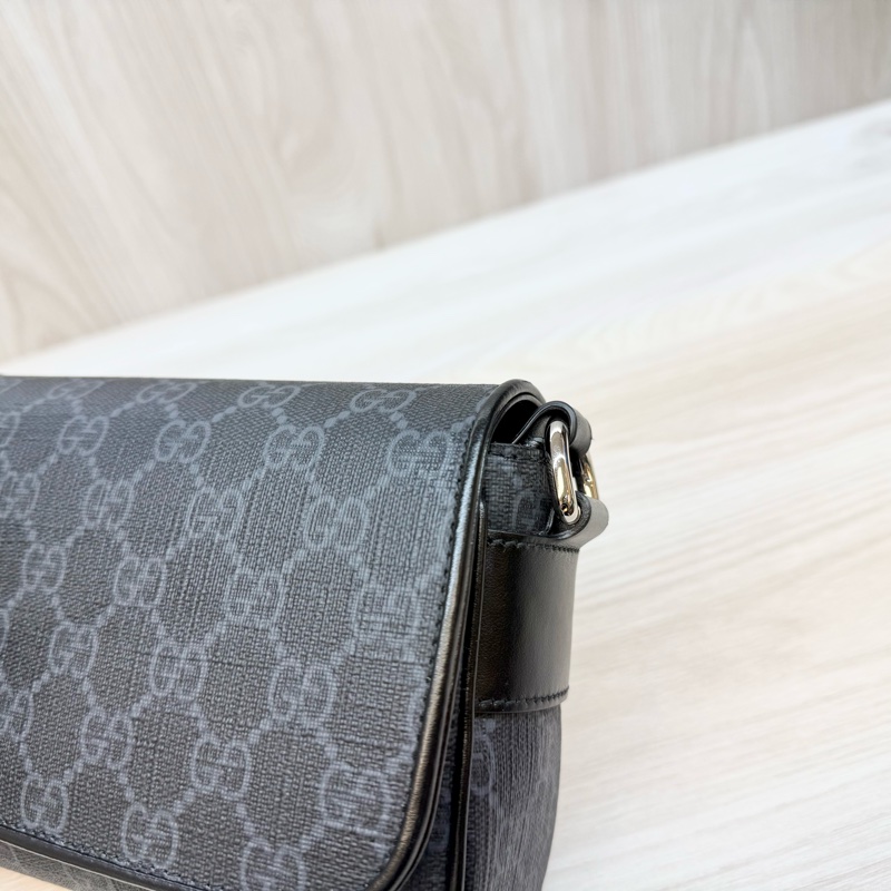 GUCCI黑super mini斜背包791741-8