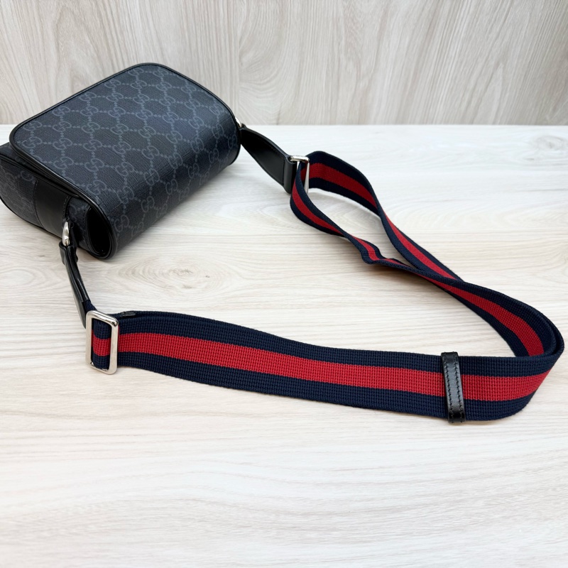 GUCCI黑super mini斜背包791741-14