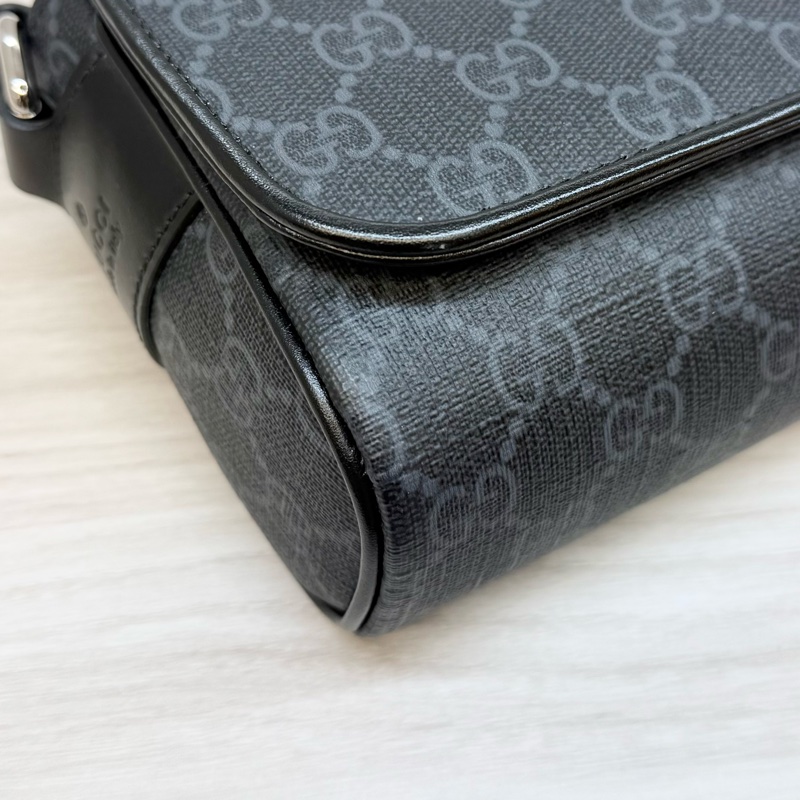 GUCCI黑super mini斜背包791741-17