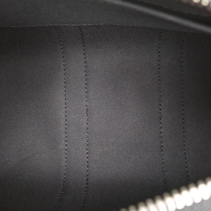 LOUIS VUITTON KEEPALL25黑色PVC晶片-4