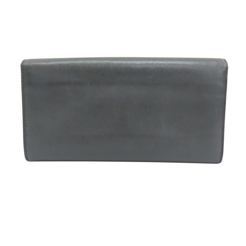 黑色 牛皮 HANAMI 扣式長夾【BOTTEGA VENETA BV 寶緹嘉】-1