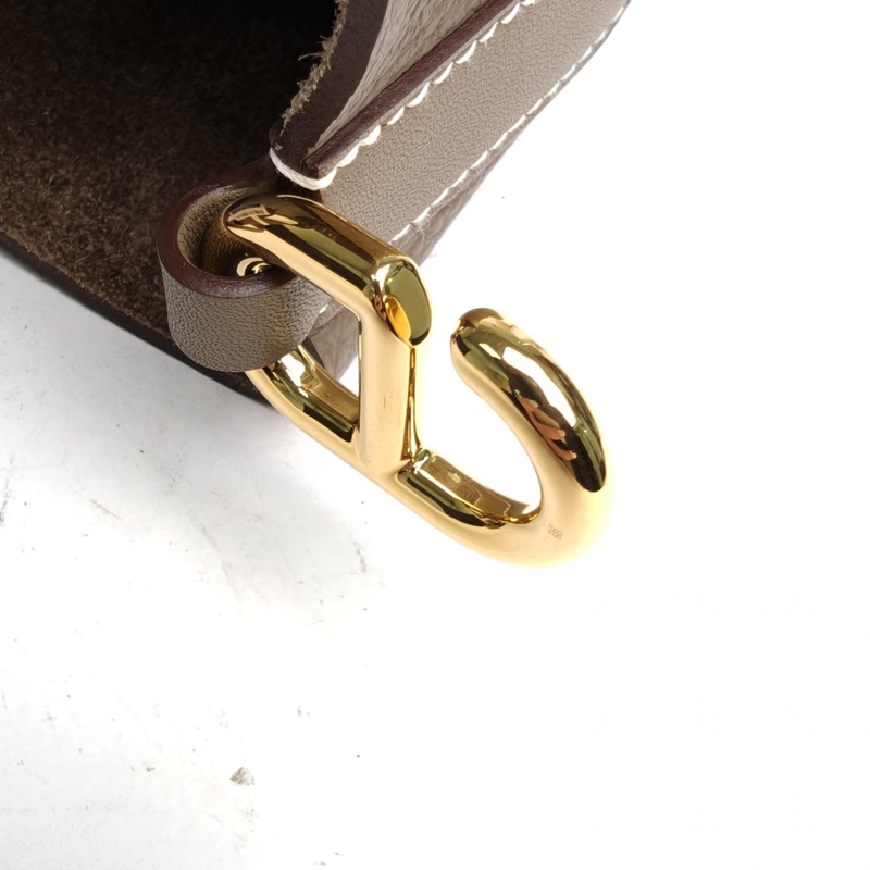 HERMES InTheLoop23豬鼻子菜籃子大象灰TC皮B刻金扣-4