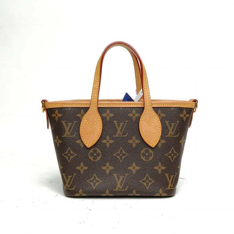 LOUIS VUITTON NeverfullBB24配子袋老花PVC金扣晶片-2