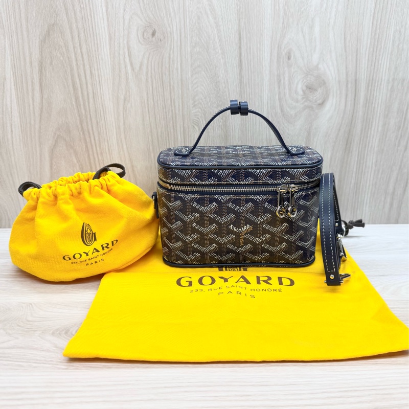 Goyard海軍藍MUSE MINI VANITY化妝包-1