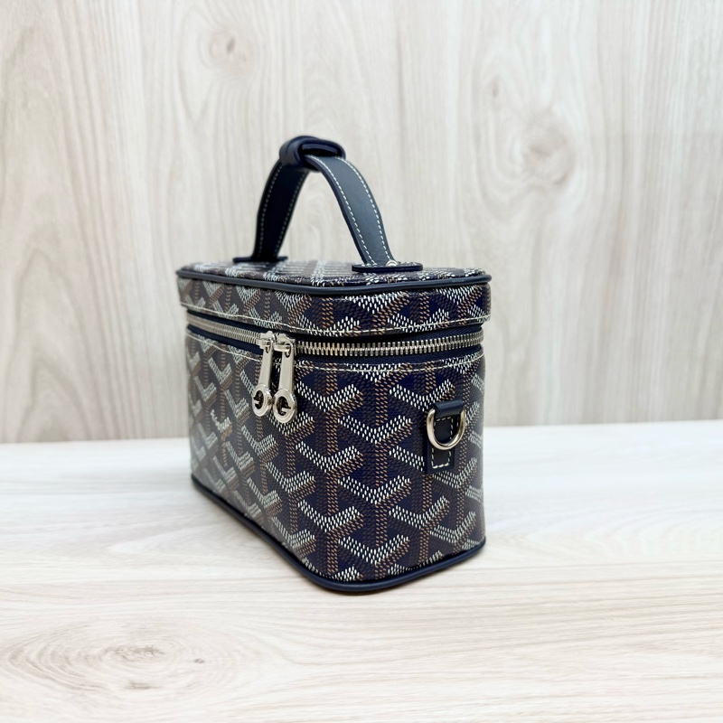 Goyard海軍藍MUSE MINI VANITY化妝包-4