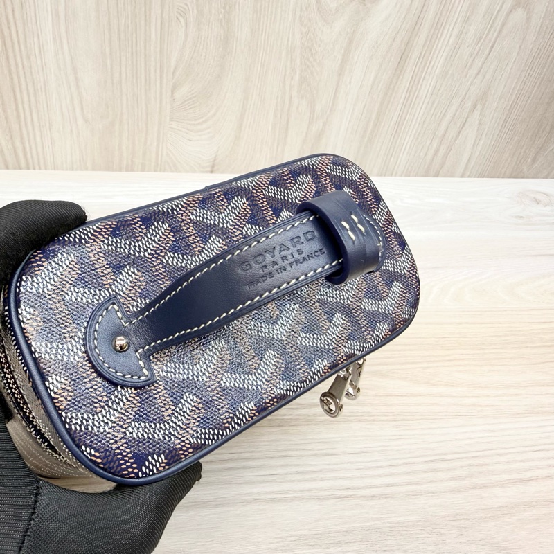 Goyard海軍藍MUSE MINI VANITY化妝包-11