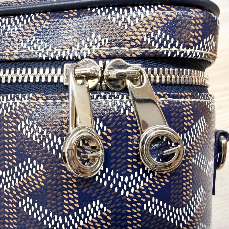 Goyard海軍藍MUSE MINI VANITY化妝包-13