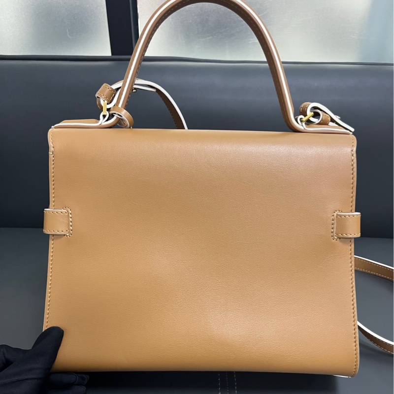Delvaux small Tempete 小號 金棕白邊-6