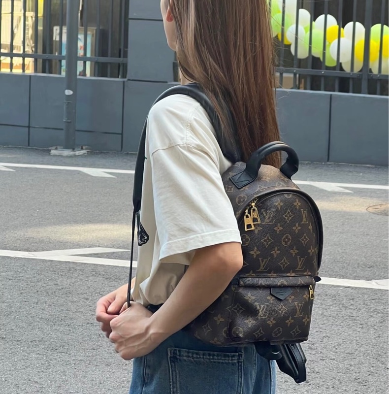 Louis Vuitton Backpack 小號老花後背包-5