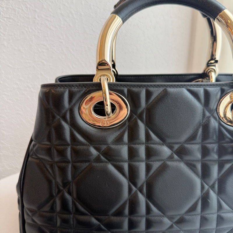 Dior黛妃手提斜背包 超貴氣-1