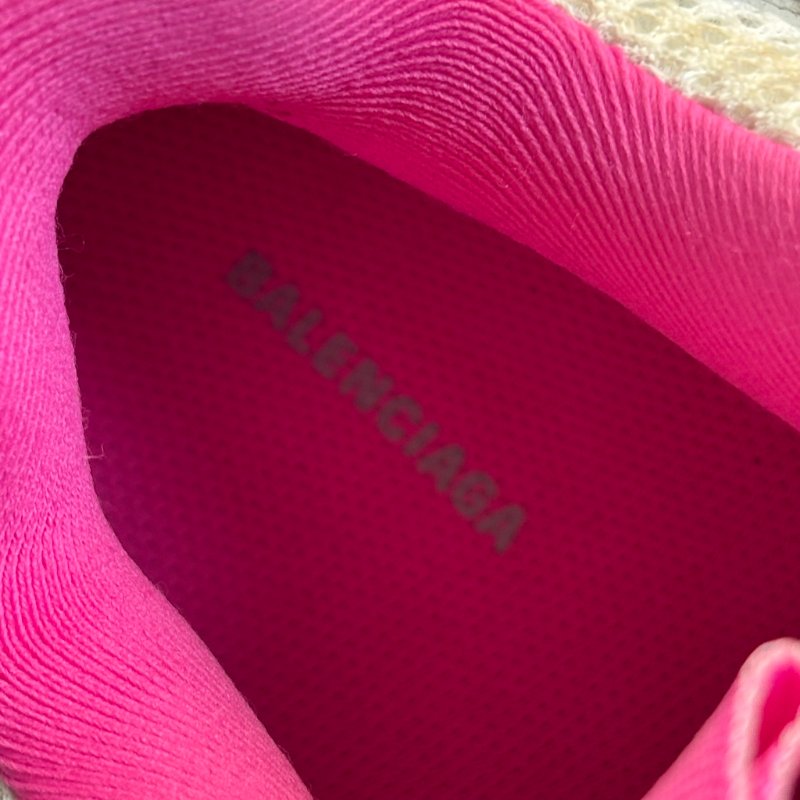 38號 ::Balenciaga:: Women's Runner Mesh & Nylon Light Blue 老爹鞋 粉白拚色球鞋 休閒鞋-8