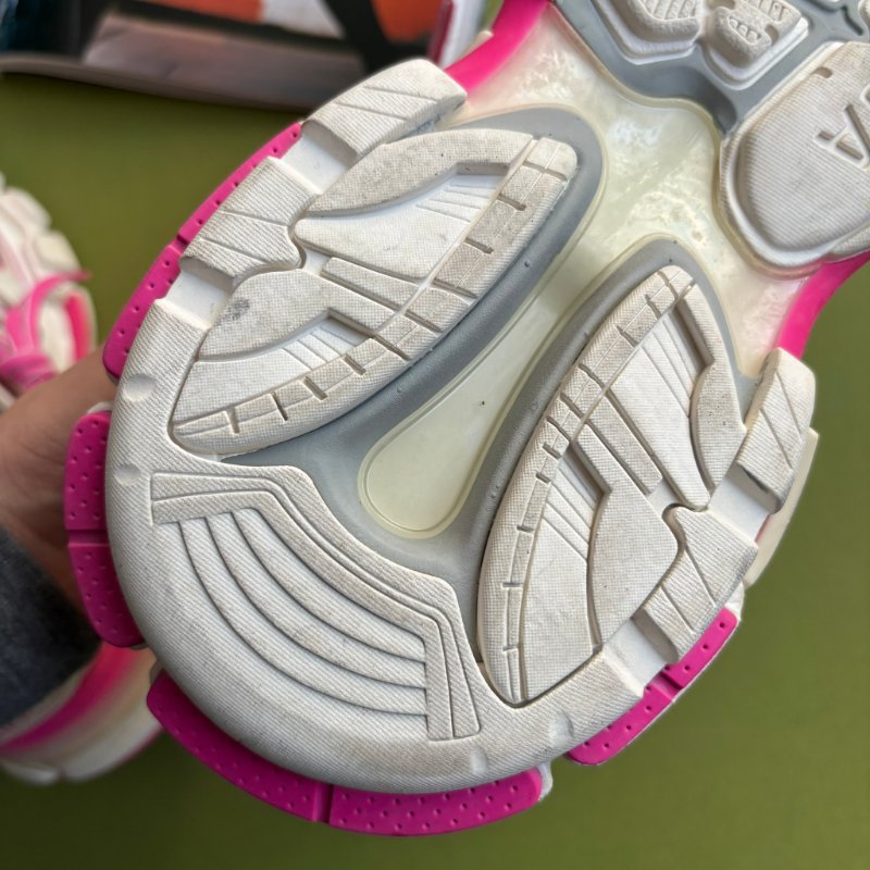 38號 ::Balenciaga:: Women's Runner Mesh & Nylon Light Blue 老爹鞋 粉白拚色球鞋 休閒鞋-20