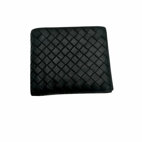【美收精品】BOTTEGA VENETA 黑色短夾 C-336【隔月月中將轉賣至日本 上架期限30天】