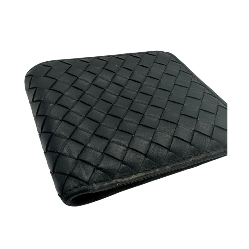 【美收精品】BOTTEGA VENETA 黑色短夾 C-336【隔月月中將轉賣至日本 上架期限30天】-6