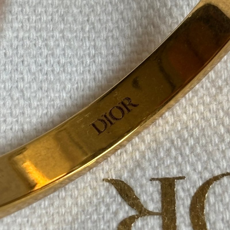 ::Christian Dior::古銅金色 J'ADIOR Bracelet 字母手鐲 手環-3