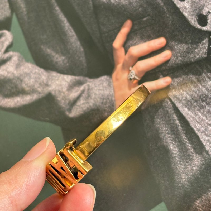 ::Christian Dior::古銅金色 J'ADIOR Bracelet 字母手鐲 手環-8