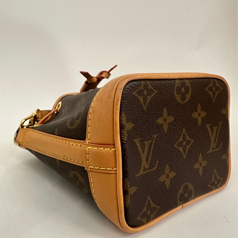 Lv 原花nano noe 手提斜背小水桶包M81266-6