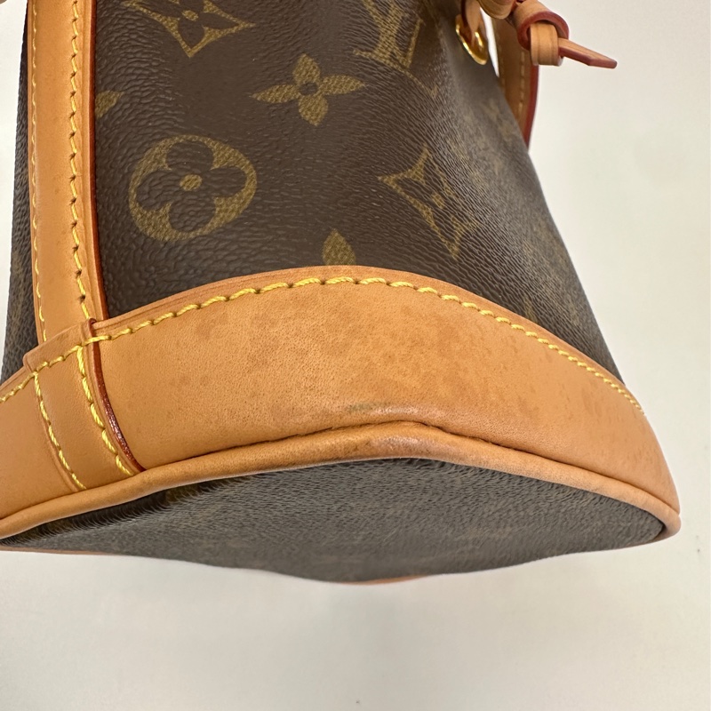 Lv 原花nano noe 手提斜背小水桶包M81266-11