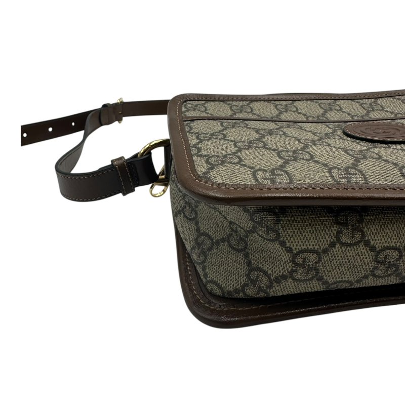 【美收精品】Gucci 老花肩背包 C-338【隔月月中將轉賣至日本 上架期限30天】-4