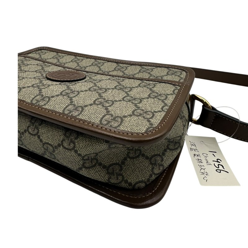 【美收精品】Gucci 老花肩背包 C-338【隔月月中將轉賣至日本 上架期限30天】-5