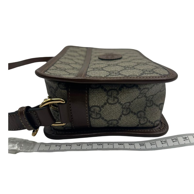 【美收精品】Gucci 老花肩背包 C-338【隔月月中將轉賣至日本 上架期限30天】-11
