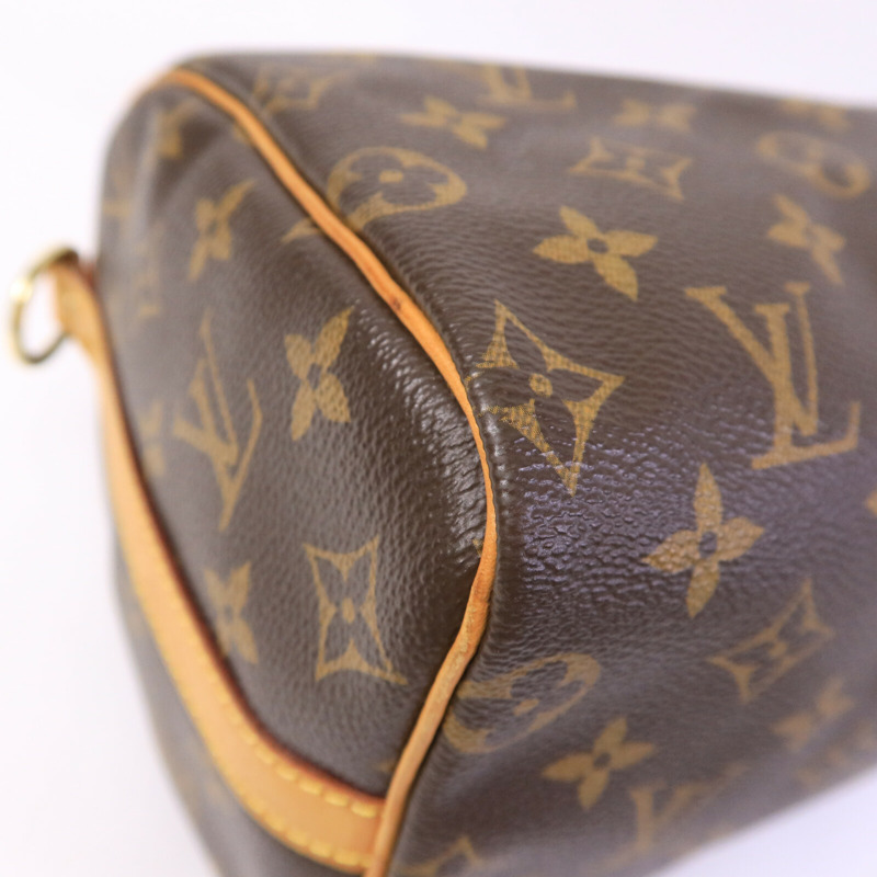 LOUIS VUITTON Monogram Speedy Bandouliere 25手挽肩背兩用袋-9