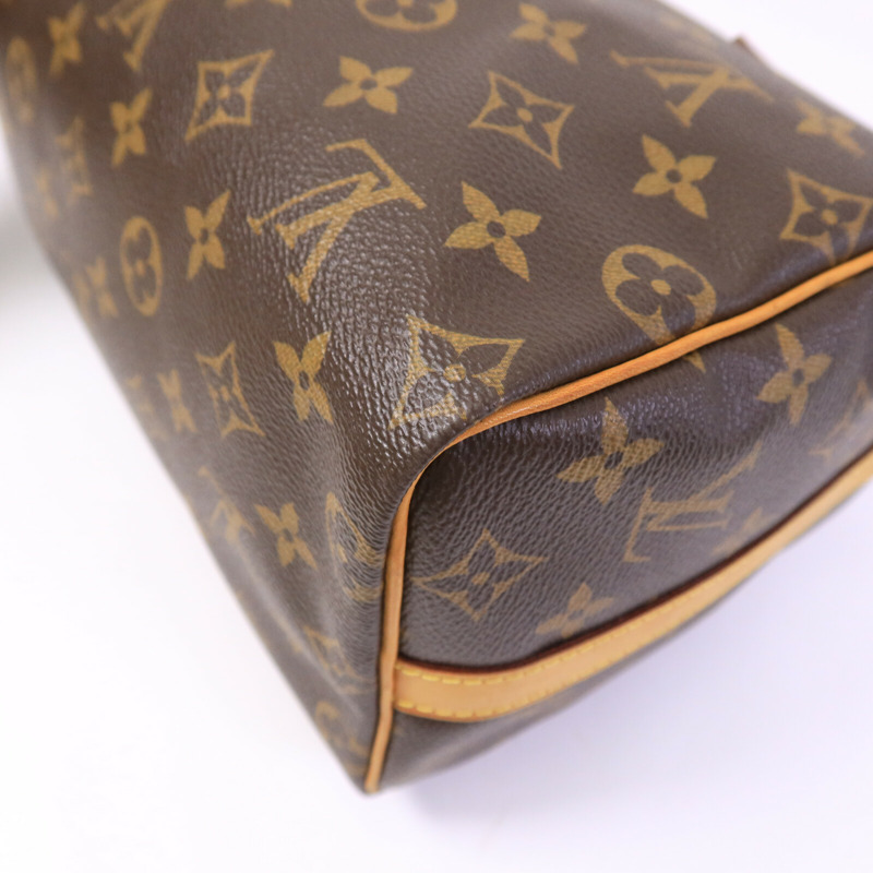 LOUIS VUITTON Monogram Speedy Bandouliere 25手挽肩背兩用袋-10