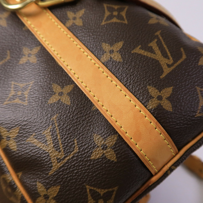 LOUIS VUITTON Monogram Speedy Bandouliere 25手挽肩背兩用袋-17