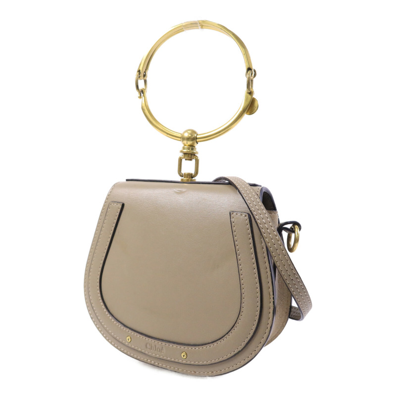 Chloe 牛皮皮革Small Nile Bracelet手挽肩背兩用袋-2