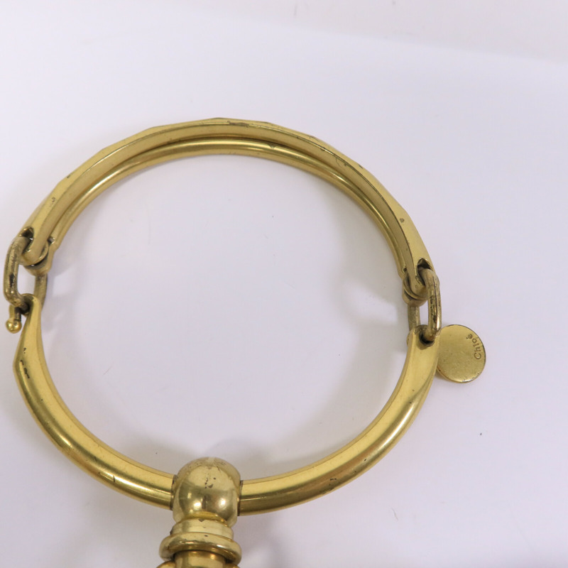 Chloe 牛皮皮革Small Nile Bracelet手挽肩背兩用袋-6