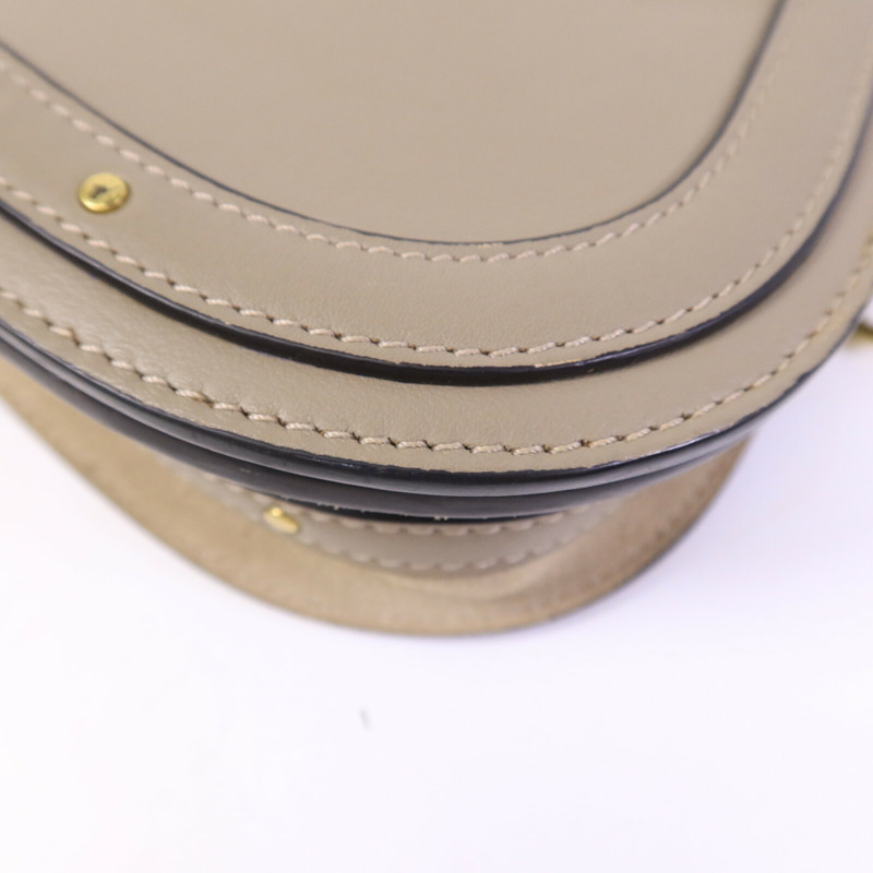 Chloe 牛皮皮革Small Nile Bracelet手挽肩背兩用袋-9