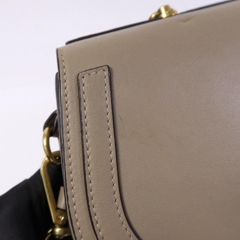 Chloe 牛皮皮革Small Nile Bracelet手挽肩背兩用袋-16