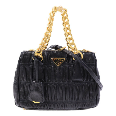 PRADA 羊皮皮革2 Way Shoulder Bag手挽肩背兩用袋