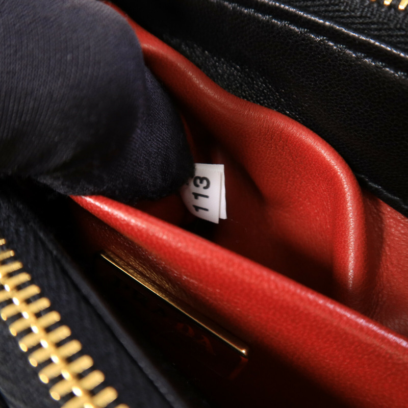 PRADA 羊皮皮革2 Way Shoulder Bag手挽肩背兩用袋-7