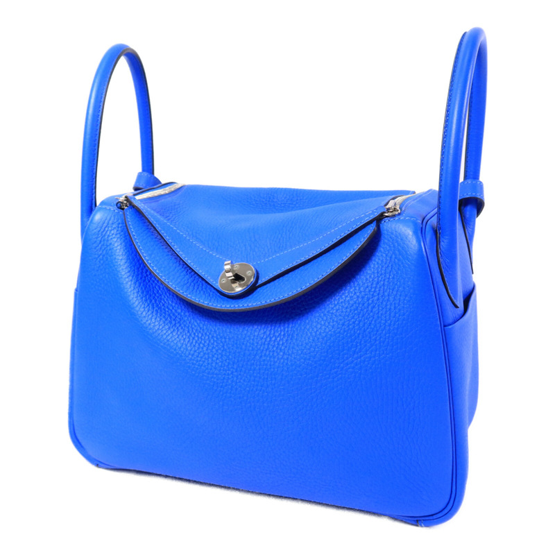 HERMES Clemence皮革Lindy 30肩背袋-2