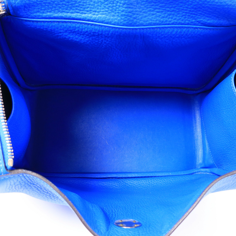 HERMES Clemence皮革Lindy 30肩背袋-4