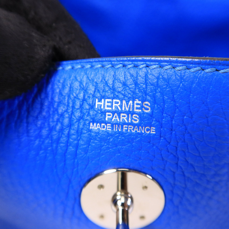 HERMES Clemence皮革Lindy 30肩背袋-5