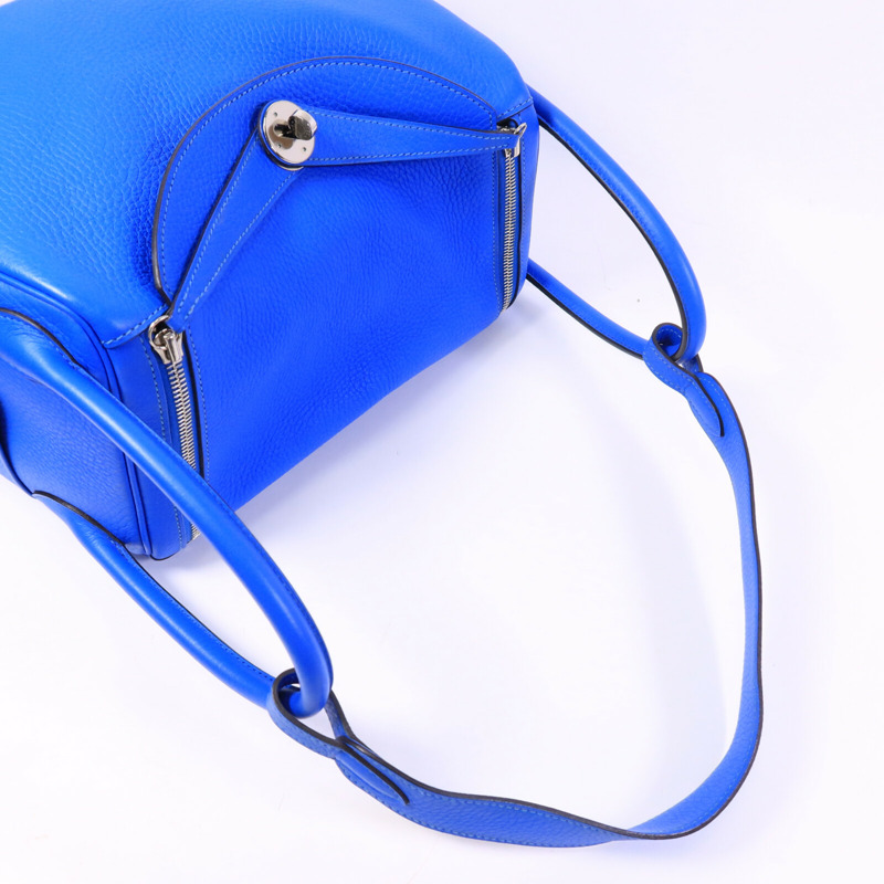 HERMES Clemence皮革Lindy 30肩背袋-7
