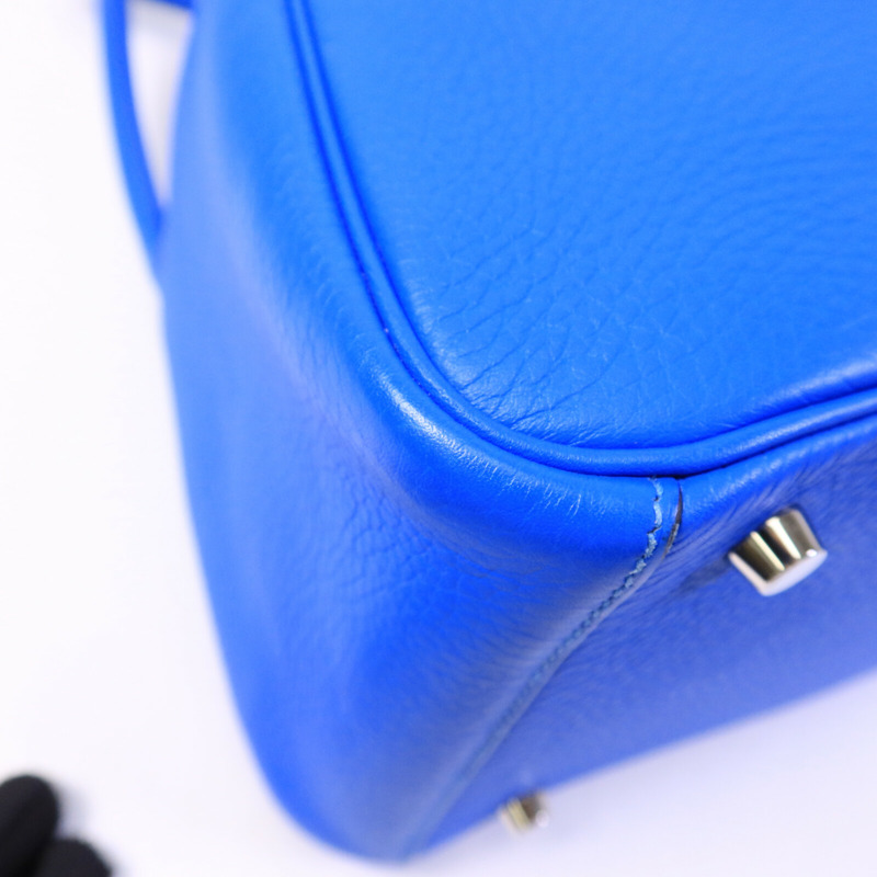 HERMES Clemence皮革Lindy 30肩背袋-10