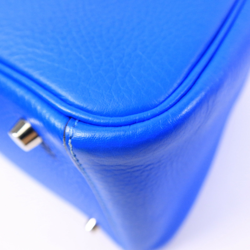 HERMES Clemence皮革Lindy 30肩背袋-11