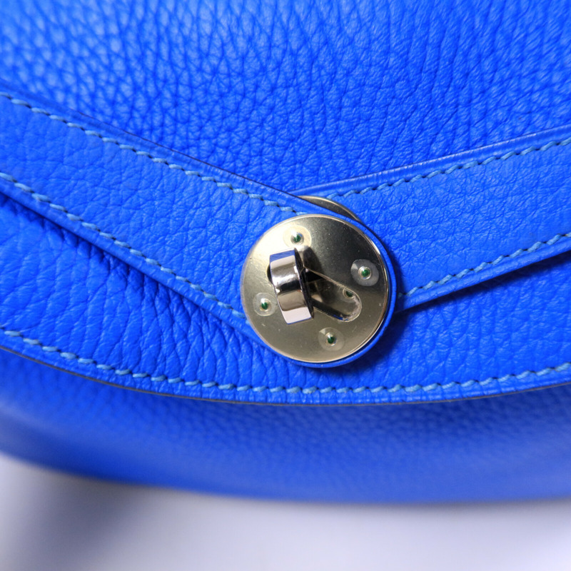 HERMES Clemence皮革Lindy 30肩背袋-13