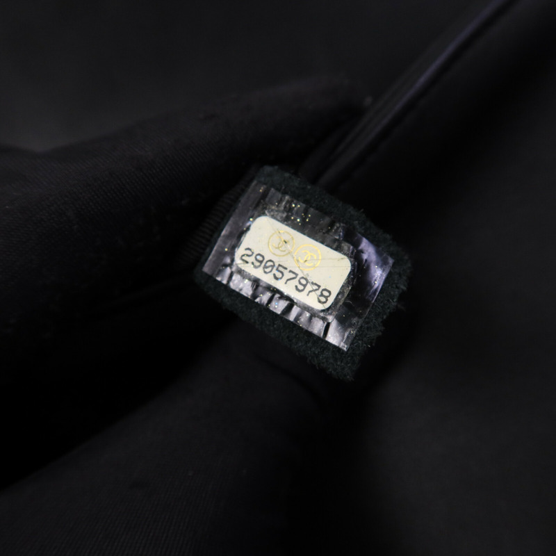 CHANEL 羊皮皮革Boy 25鏈帶肩背袋-7