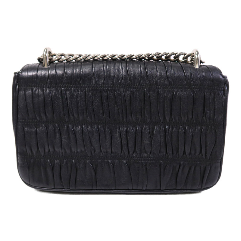 PRADA 羊皮皮革Shoulder Bag鏈帶肩背袋-1