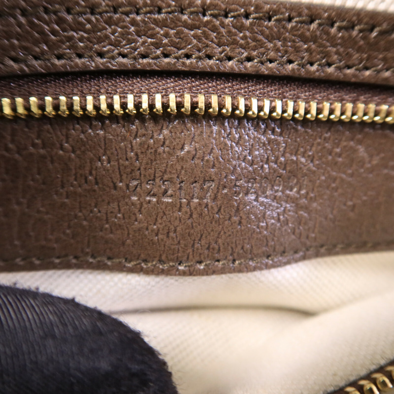 GUCCI 塗層帆布Ophidia GG手挽肩背兩用袋-7