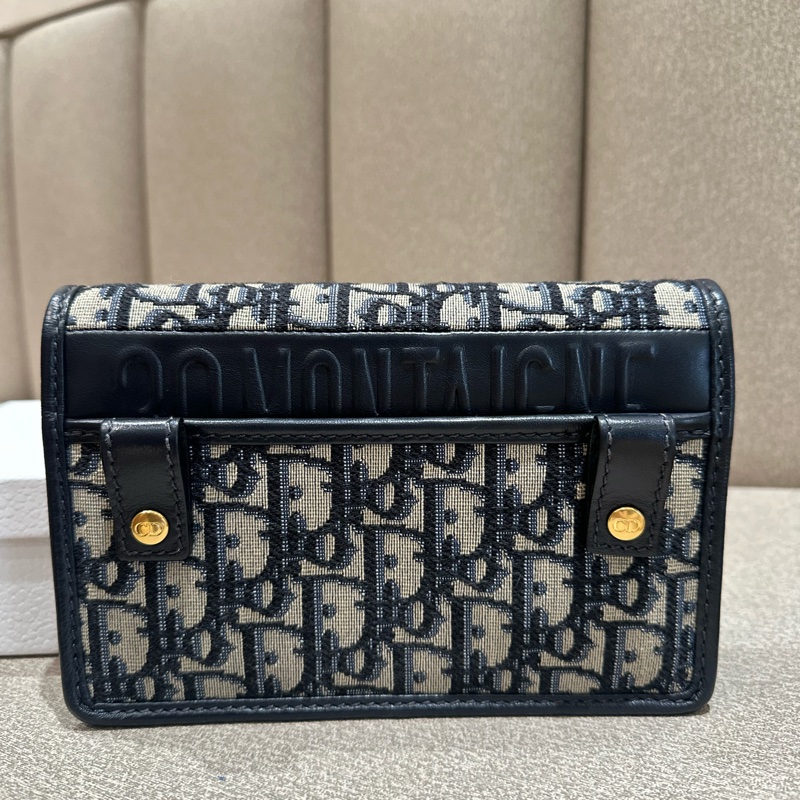 Dior 蒙田 二合一WOC 可兩用鏈條+腰包皮帶-1