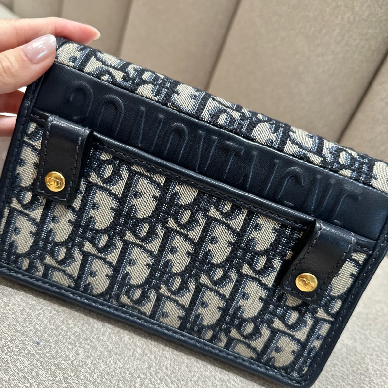 Dior 蒙田 二合一WOC 可兩用鏈條+腰包皮帶-2