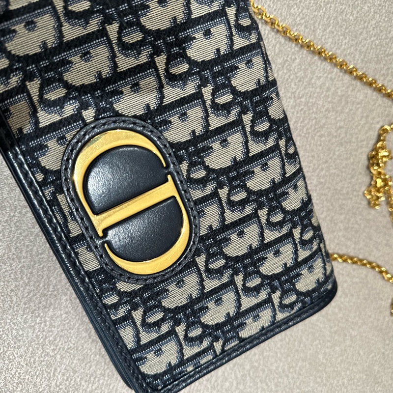 Dior 蒙田 二合一WOC 可兩用鏈條+腰包皮帶-11