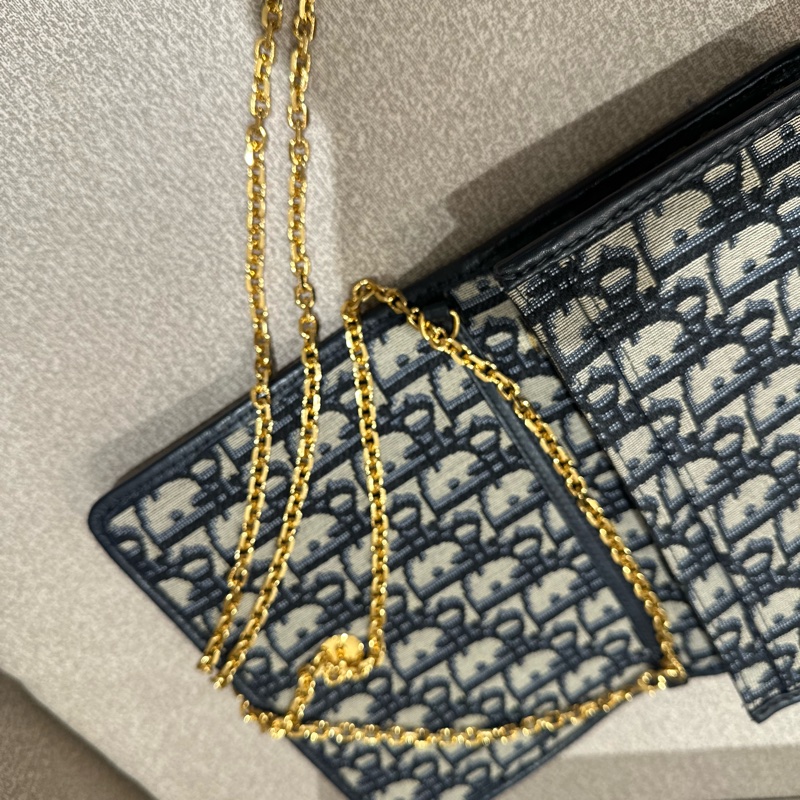 Dior 蒙田 二合一WOC 可兩用鏈條+腰包皮帶-12