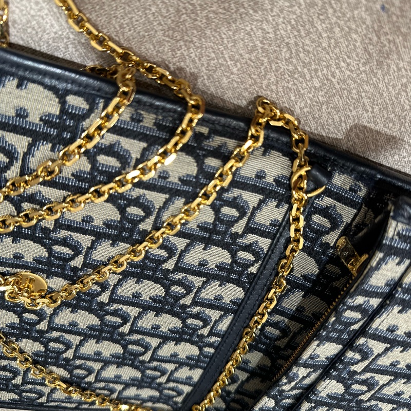 Dior 蒙田 二合一WOC 可兩用鏈條+腰包皮帶-13